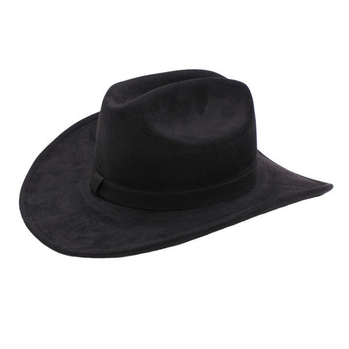 BASIC SUEDE COWBOY HAT