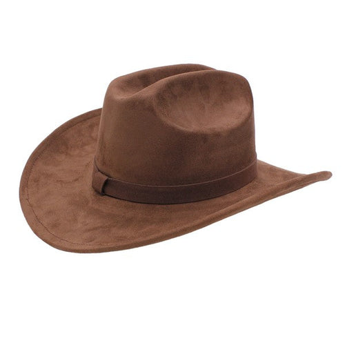 BASIC SUEDE COWBOY HAT
